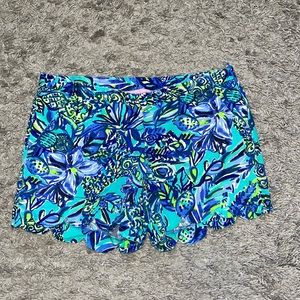 Lilly Pulitzer Scalloped Shorts